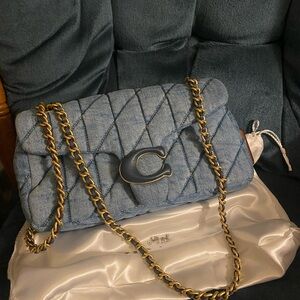 Coach denim tabby 26